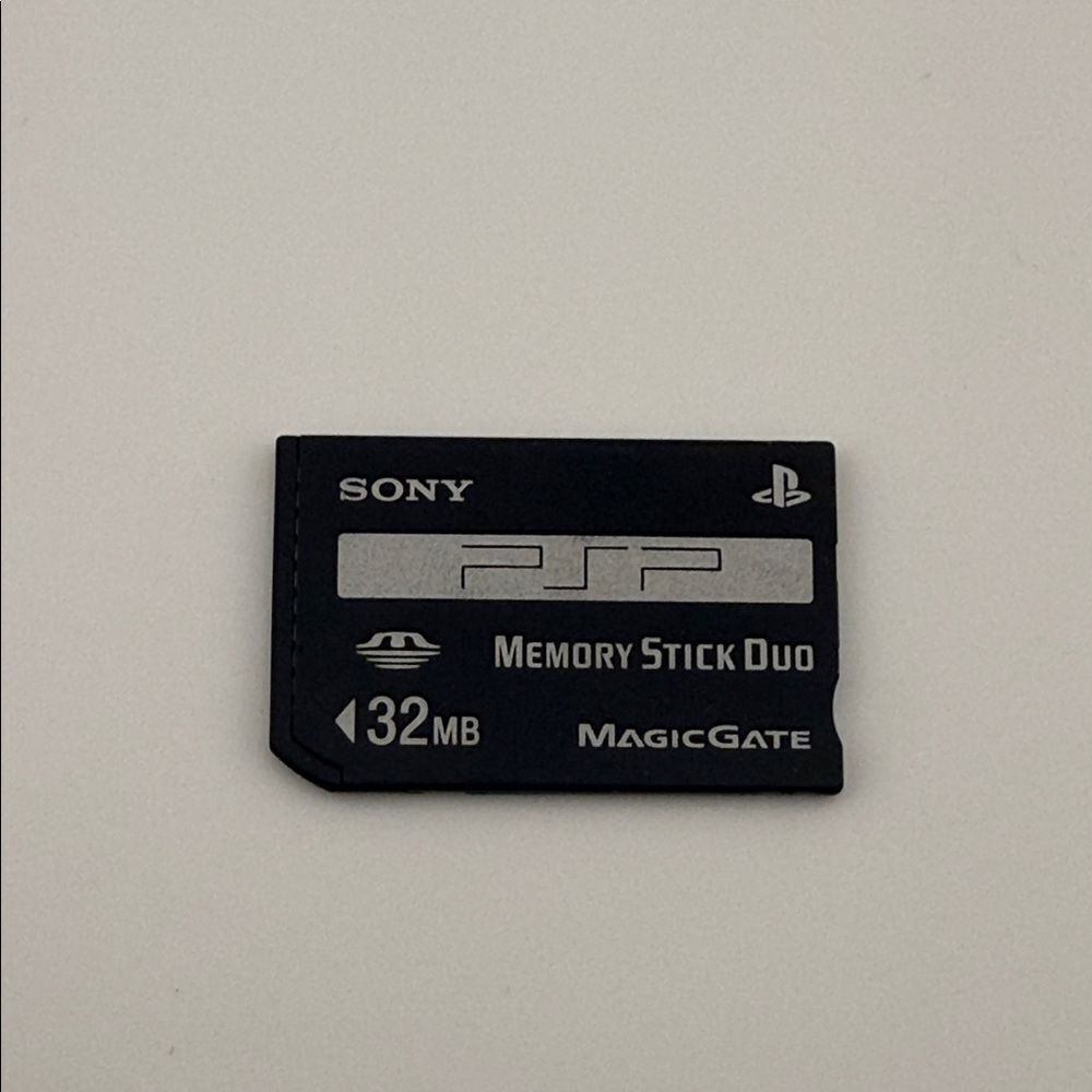 Sony PSP Memory Stick Duo 32MB Black and Gray
